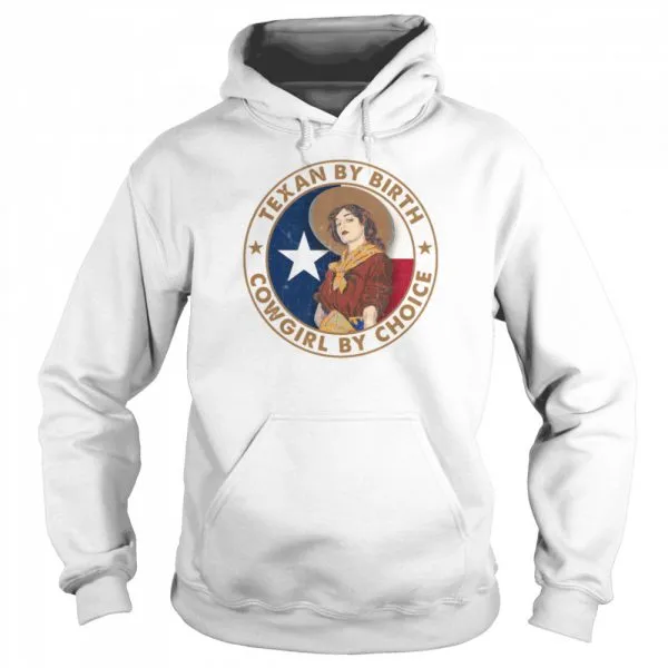 Texan By Birth Cowgirl By Choice Classic Mens T-shirt - Image 6