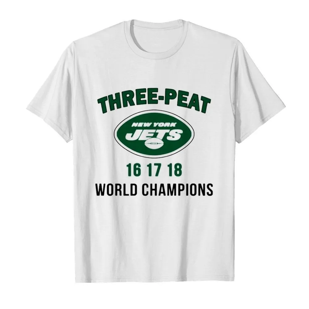 Three Peat New York Jets world Champions shirt