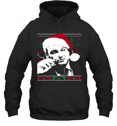 Tony Soprano Ugly Christmas T-Shirt Classic Mens T-shirt - Image 6