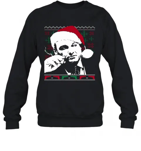 Tony Soprano Ugly Christmas T-Shirt Classic Mens T-shirt - Image 5