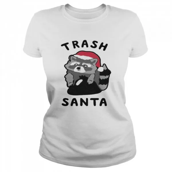 Trash santa merry christmas shirt - Image 2