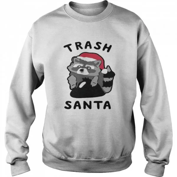 Trash santa merry christmas shirt - Image 4