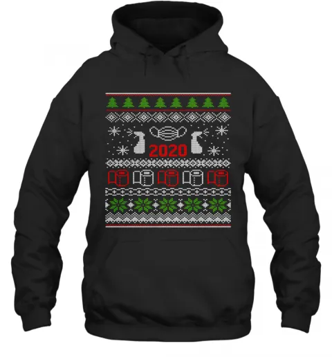 Ugly Christmas Sweater 2020 Toilet Paper Pandemic Funny Xmas Gifts T-Shirt Classic Mens T-shirt - Image 6