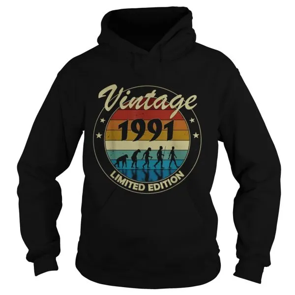 Vintage 1991 Birthday Unisex - Image 4