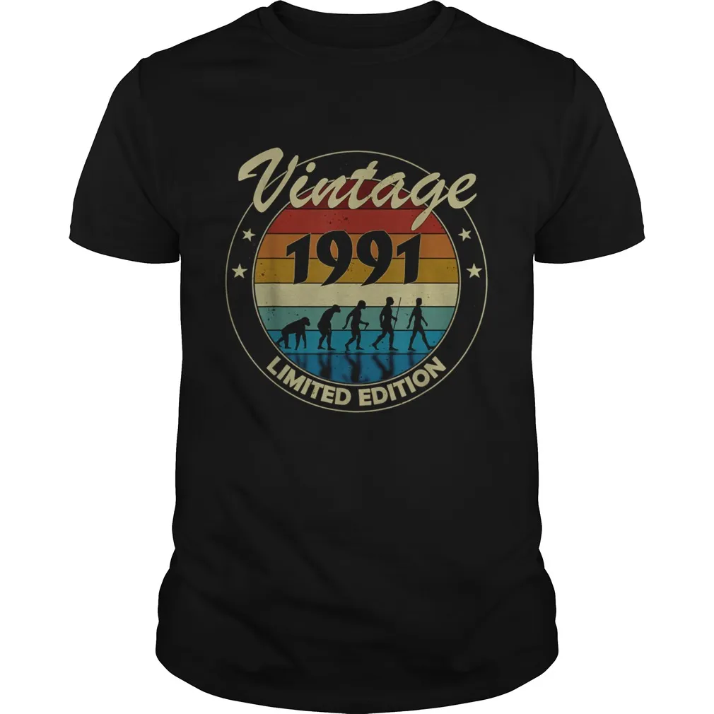 Vintage 1991 Birthday Unisex