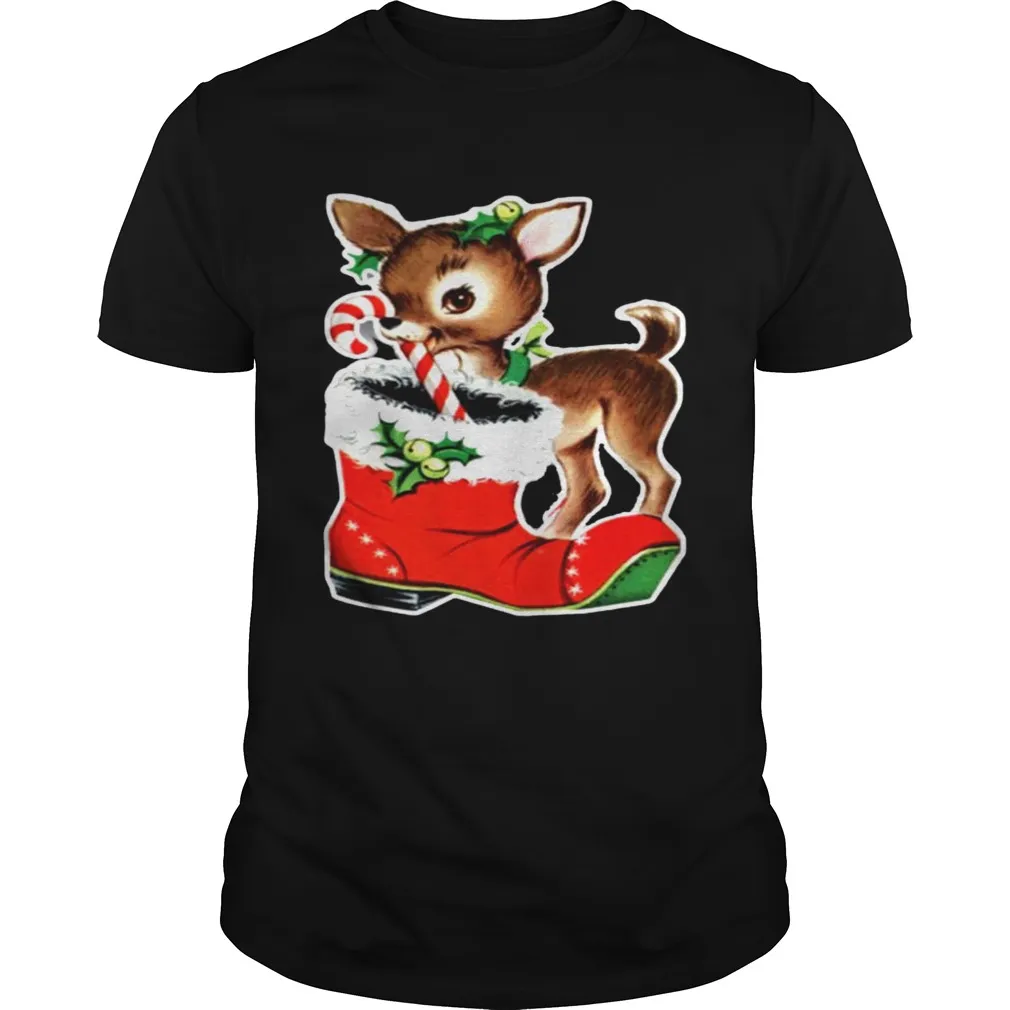 Vintage Cute Reindeer Holiday Unisex