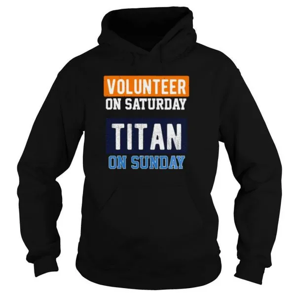 Volunteer On Saturday Titan On Sunday Nashville Football shirt - Image 5