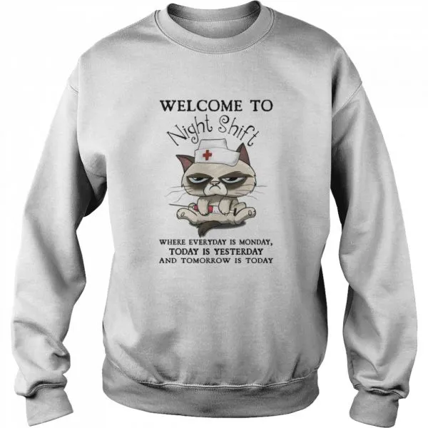 Welcome To Night Shift Classic Mens T-shirt - Image 5