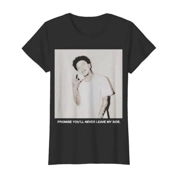 Yours truly clothing merch never leave shirt - Image 3