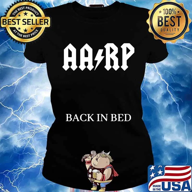 Aa Rp Back In Bed Band Music Shirt Ladies tee