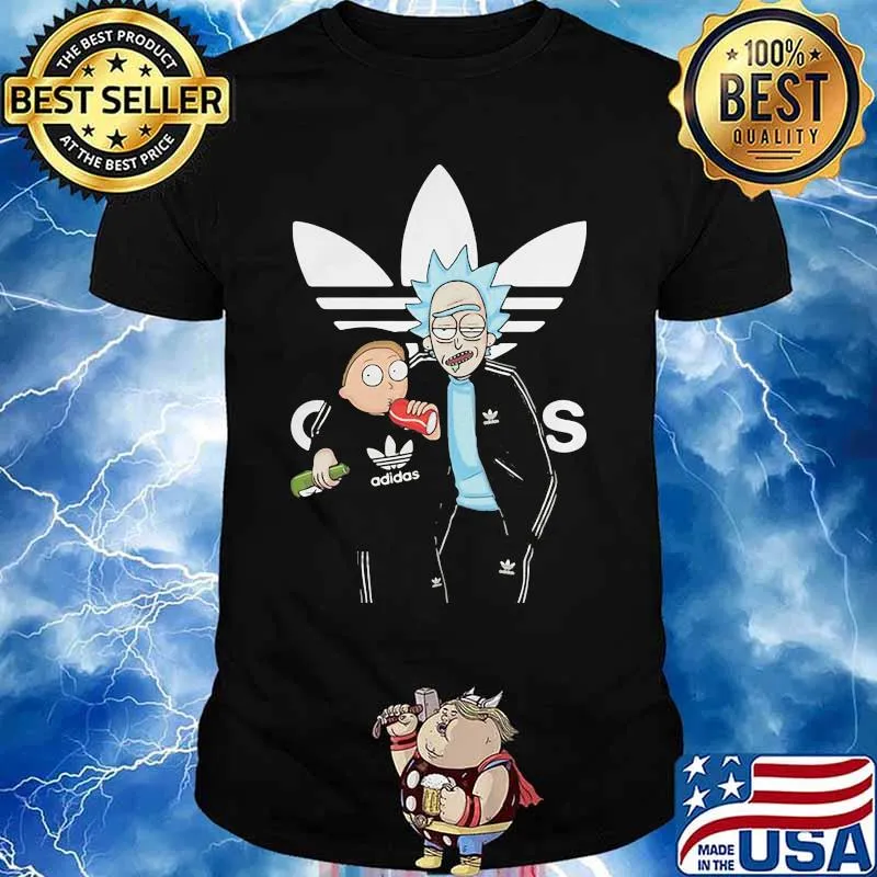 Addidas Rick And Morty Schwifty Shirt
