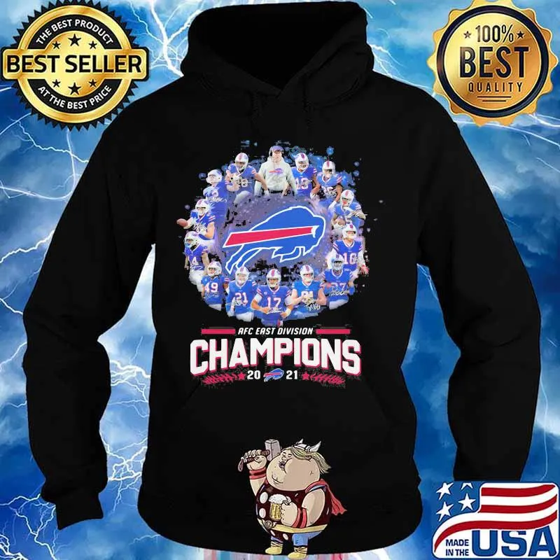 Afc East Division Champions 2021 Football Shirt Hoodie