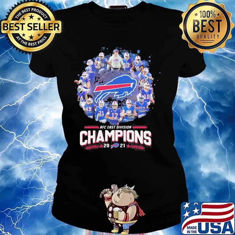 Afc East Division Champions 2021 Football Shirt Ladies tee