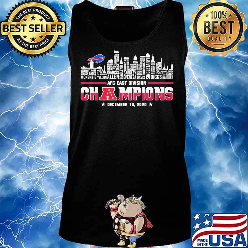 Afc East Division Champions December 2020 List City New York Shirt Tank top