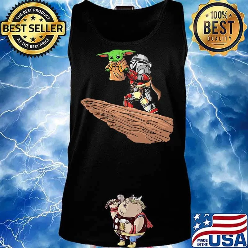 Baby Yoda The Mandalorian Star Wars Shirt Tank top
