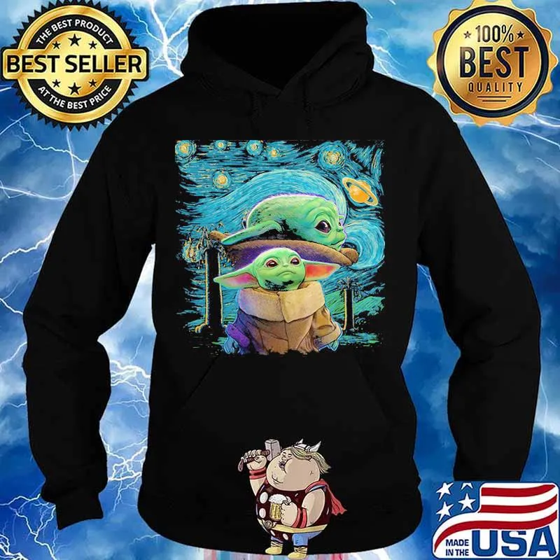 Baby Yoda The Universe Star Wars The The Mandalorian Shirt Hoodie