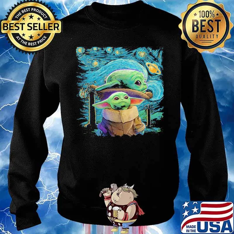 Baby Yoda The Universe Star Wars The The Mandalorian Shirt Sweater