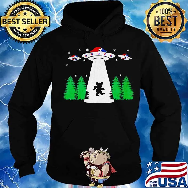Bear Camping Ufos Dark Star Grateful Dead Steal Shirt Hoodie