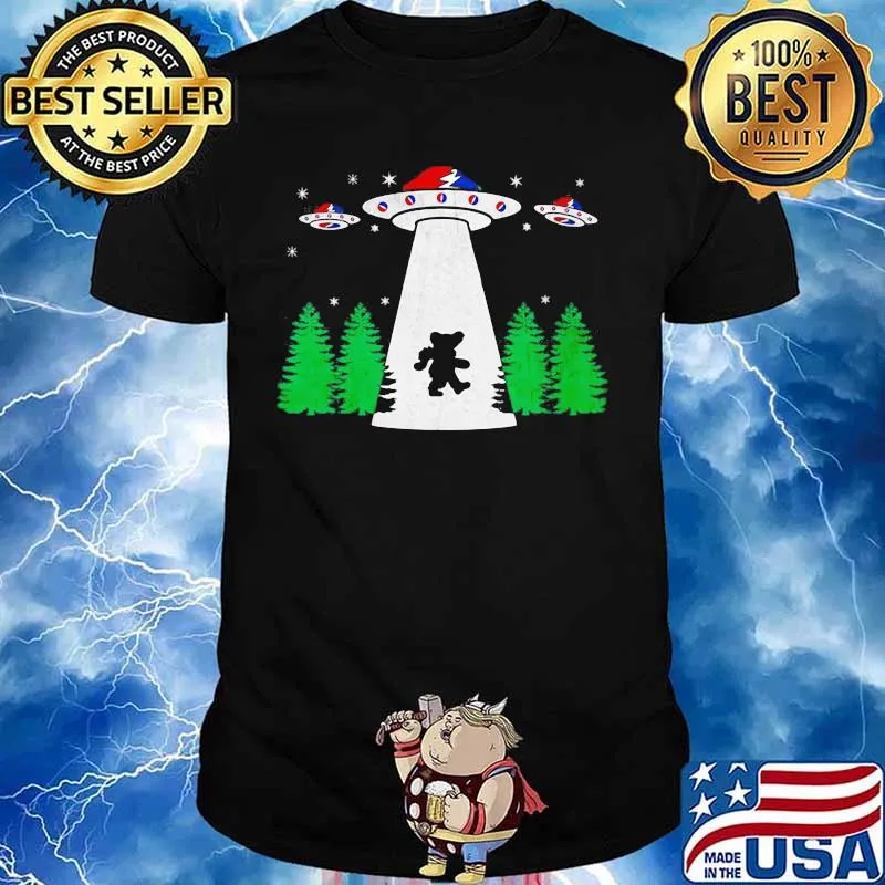 Bear Camping Ufos Dark Star Grateful Dead Steal Shirt
