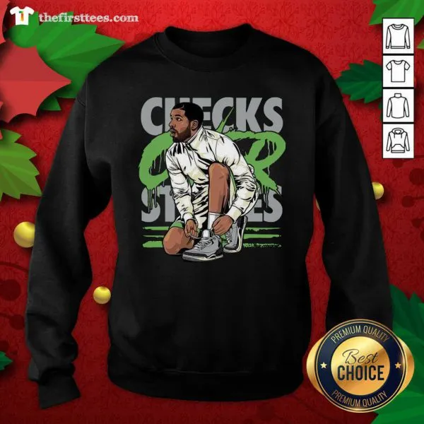 Beautiful Air Jordan 3 Chlorophyll Drake Checks Over Stripes Shirt - Image 2