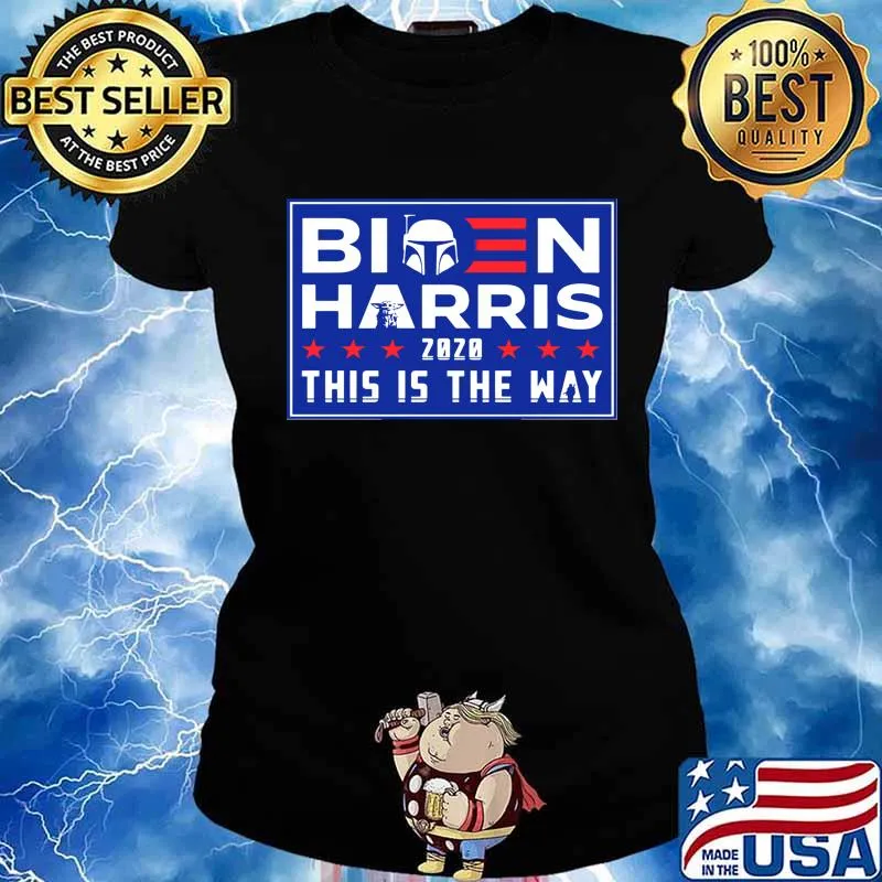 Biden Harris 2020 this is the way election stars Shirt Ladies tee