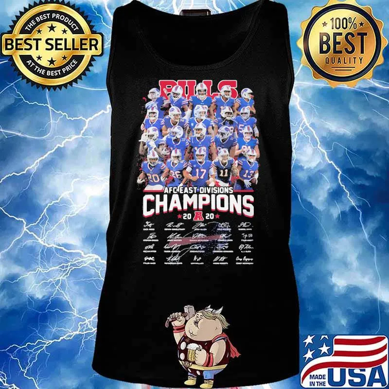 Bills Afc East Divisions Champions 2020 Signature Shirt Tank top