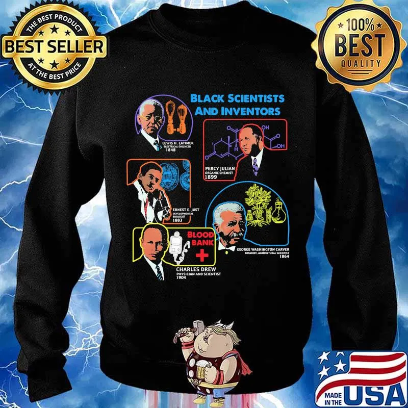 Black Scientists And Inventors Shirt Sweater
