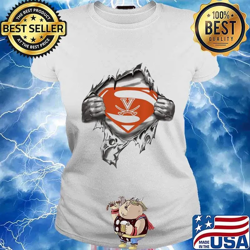 Blood Insides V Fencing Superman Shirt Ladies tee