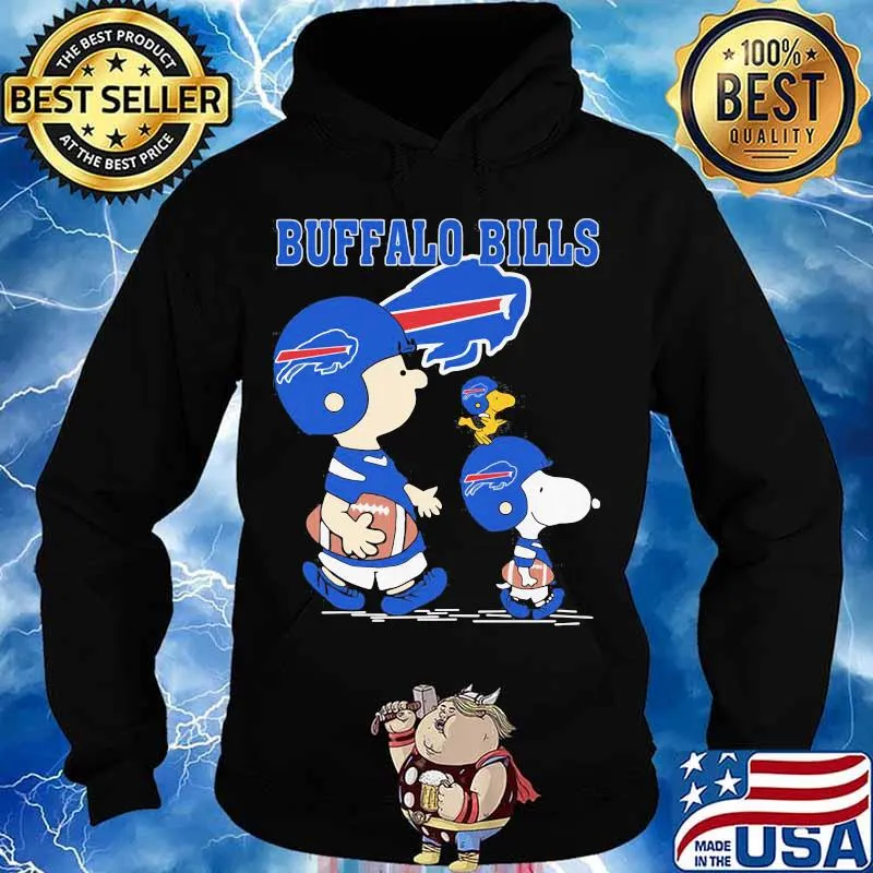 Buffalo Bills Snoopy Woodstock Football Shirt Hoodie
