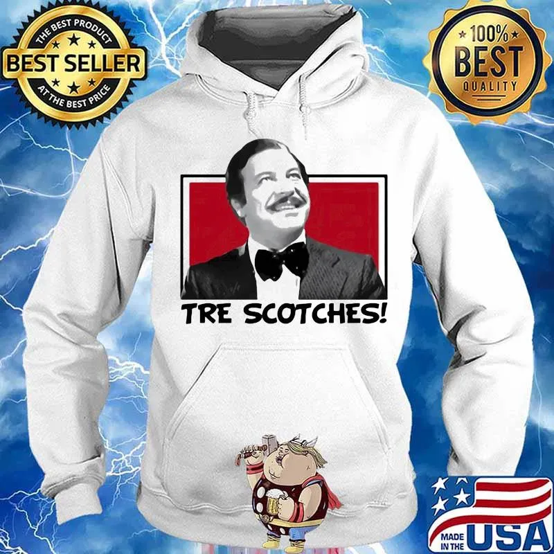 Calboni Tre Scotches Maglietta Grigia Cinema Italiano Secondo Shirt Hoodie
