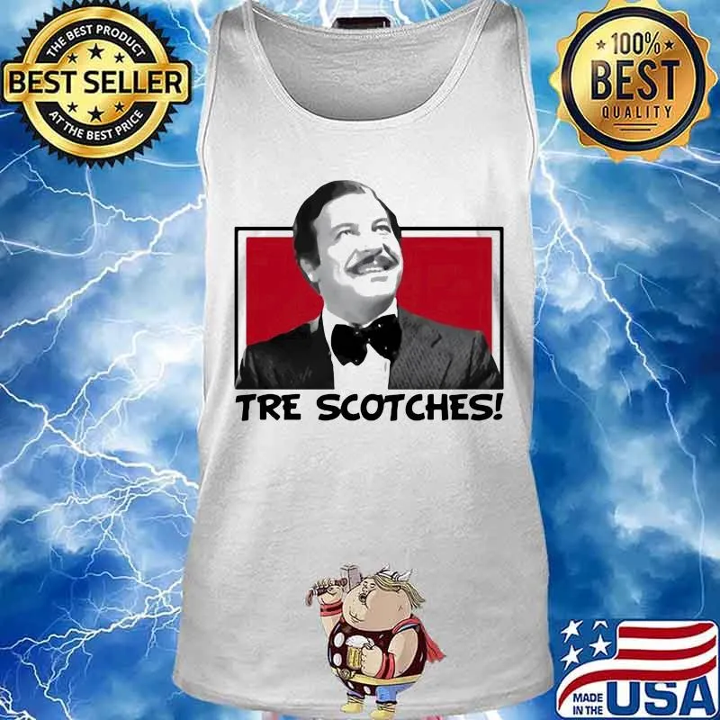 Calboni Tre Scotches Maglietta Grigia Cinema Italiano Secondo Shirt Tank top