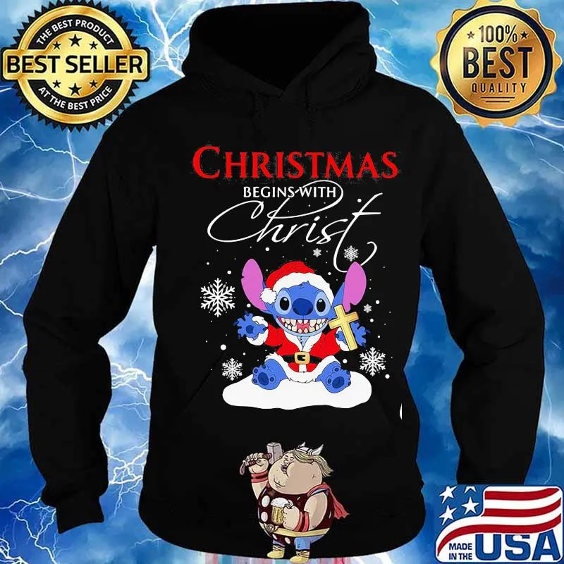 Christmas Begins With Christ Cross Fondos De Pantalla De Navidad Del Stich Shirt Hoodie