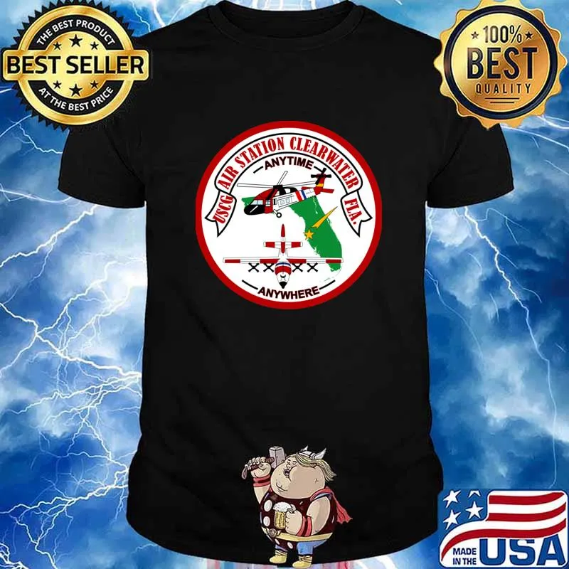 Coast Guard Air Station Clearwater Florida Anywhere Shirt