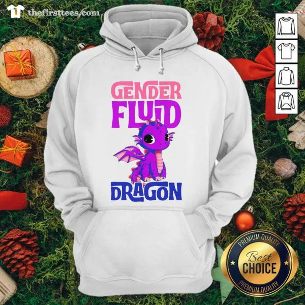 Colorful Gender Fluid Dragon Shirt - Image 5