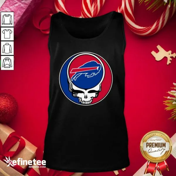 Cool Grateful Dead Buffalo Bills Shirt - Image 3