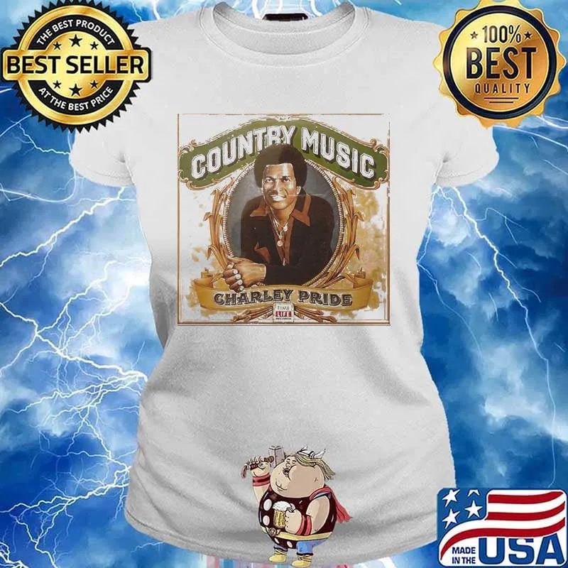 Country Music Charley Pride Shirt Ladies tee