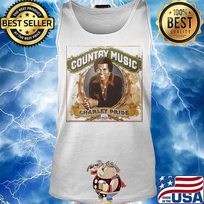 Country Music Charley Pride Shirt Tank top
