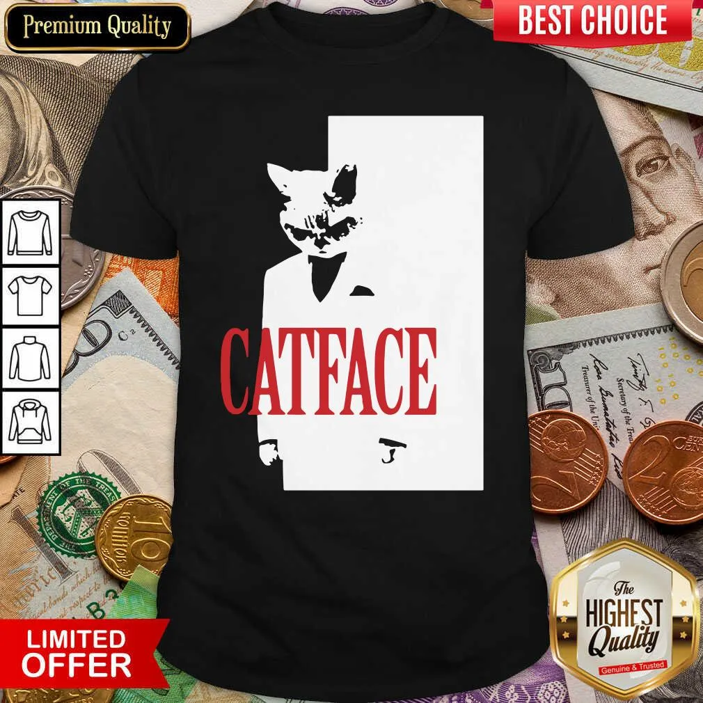 Cute Cat Face Shirt
