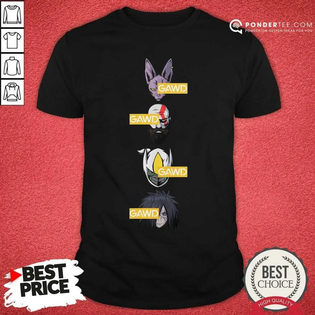 Cute Gawd Gods Among Us Shirt
