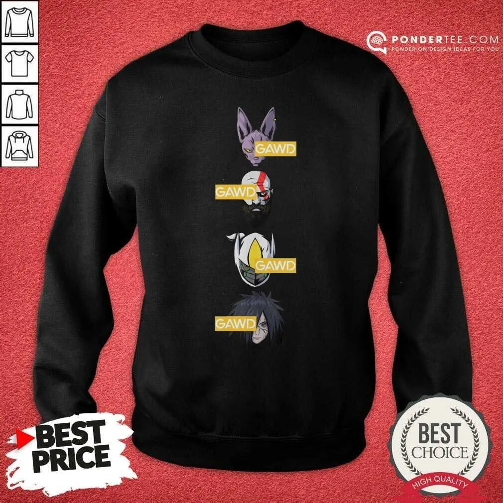 Cute Gawd Gods Among Us Shirt - Image 4