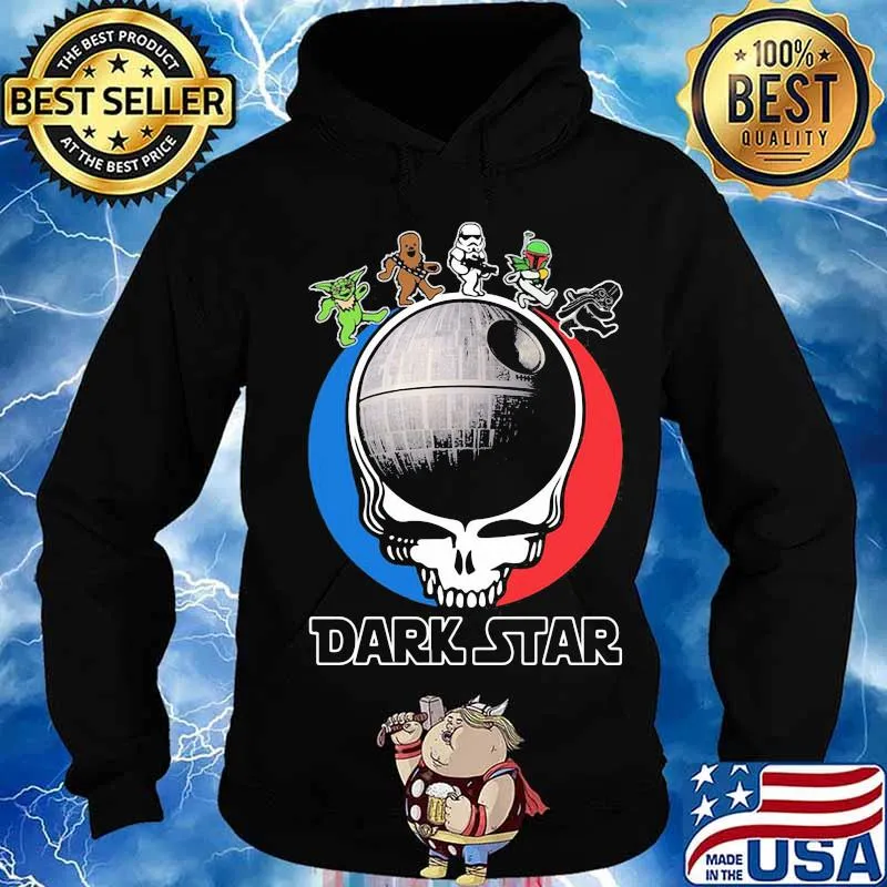 Dark Star Bear Skull Grateful Dead Usa Shirt Hoodie
