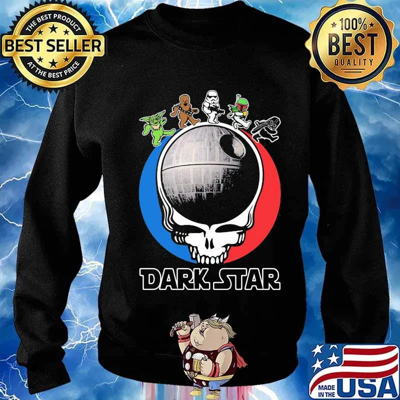 Dark Star Bear Skull Grateful Dead Usa Shirt Sweater