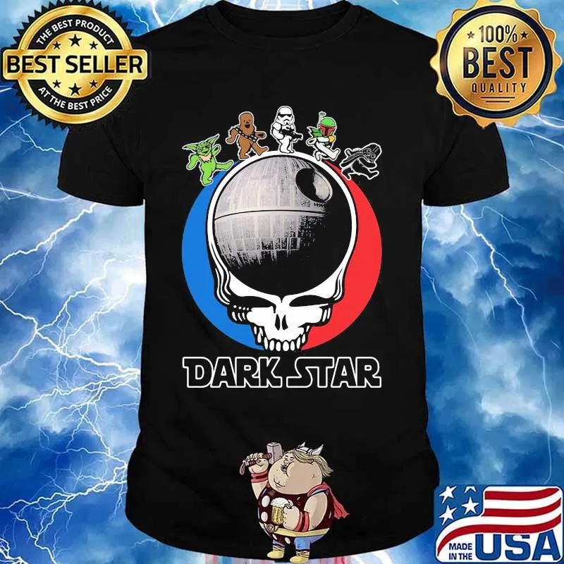Dark Star Bear Skull Grateful Dead Usa Shirt