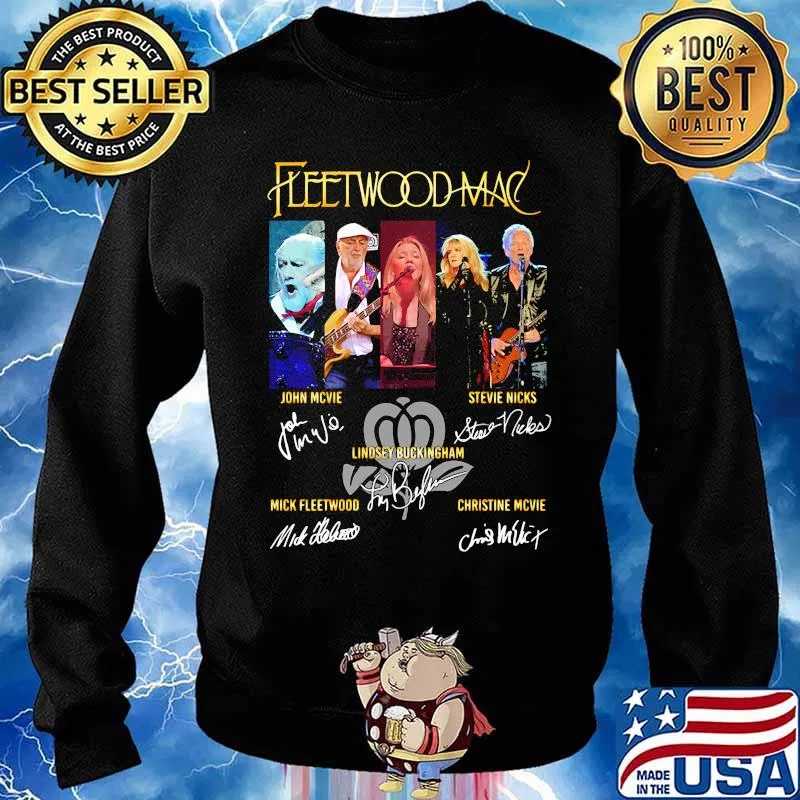 Fleetwood Mac Signature Player Team Shirt Sweater