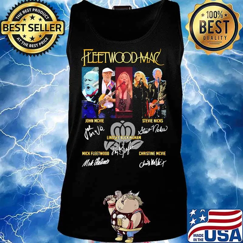Fleetwood Mac Signature Player Team Shirt Tank top