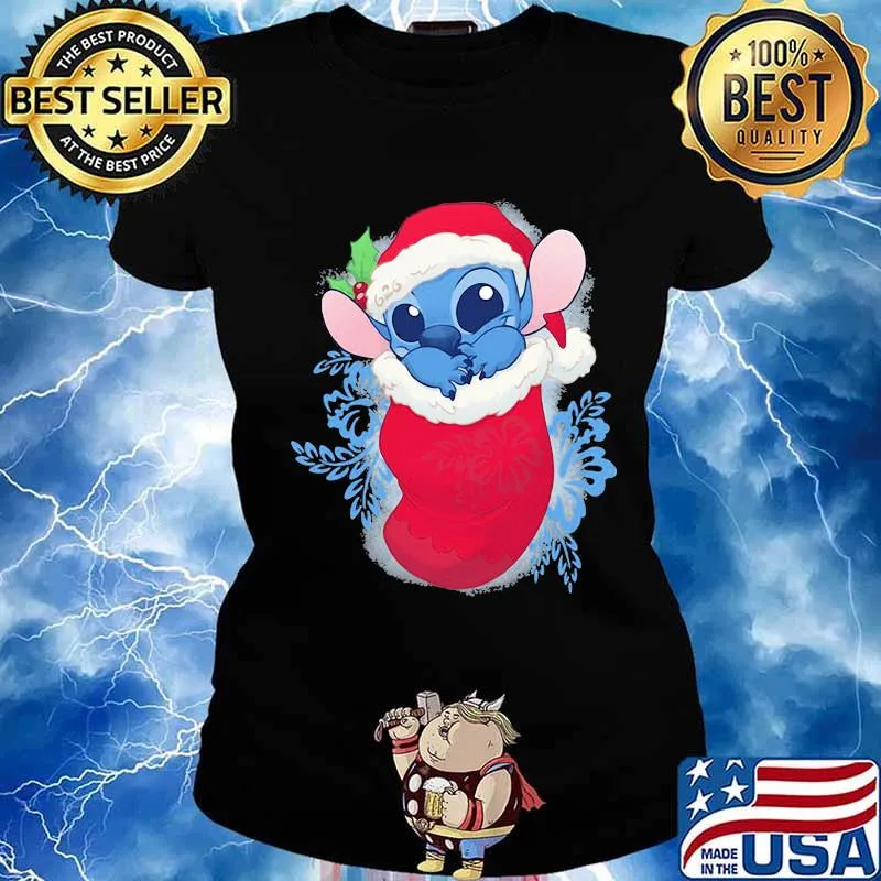 Fondos De Pantalla De Navidad Del Stich Xmas Shirt Ladies tee