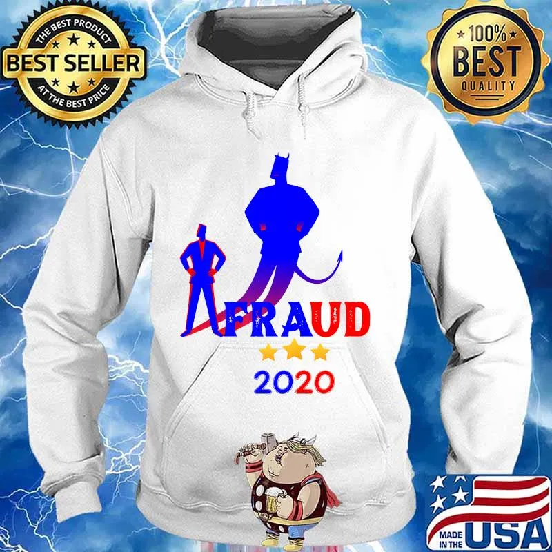 Fraud 2020 Trump Biden Election Results Voter Stars Shirt Hoodie