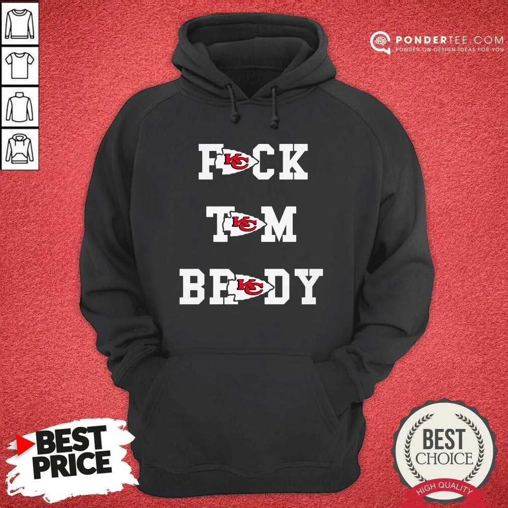 Funny Kansas City Chiefs Fuck Tom Brady Shirt - Image 3