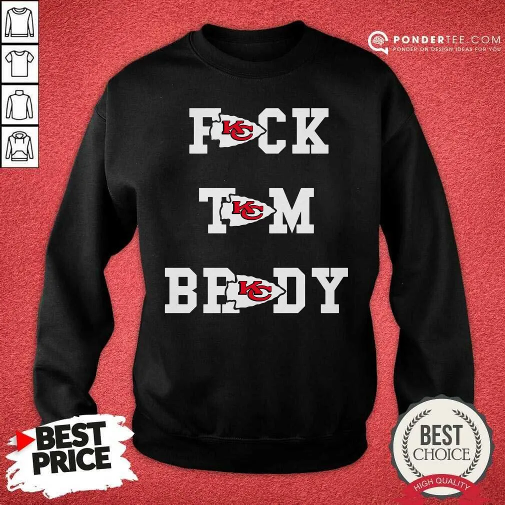 Funny Kansas City Chiefs Fuck Tom Brady Shirt - Image 2