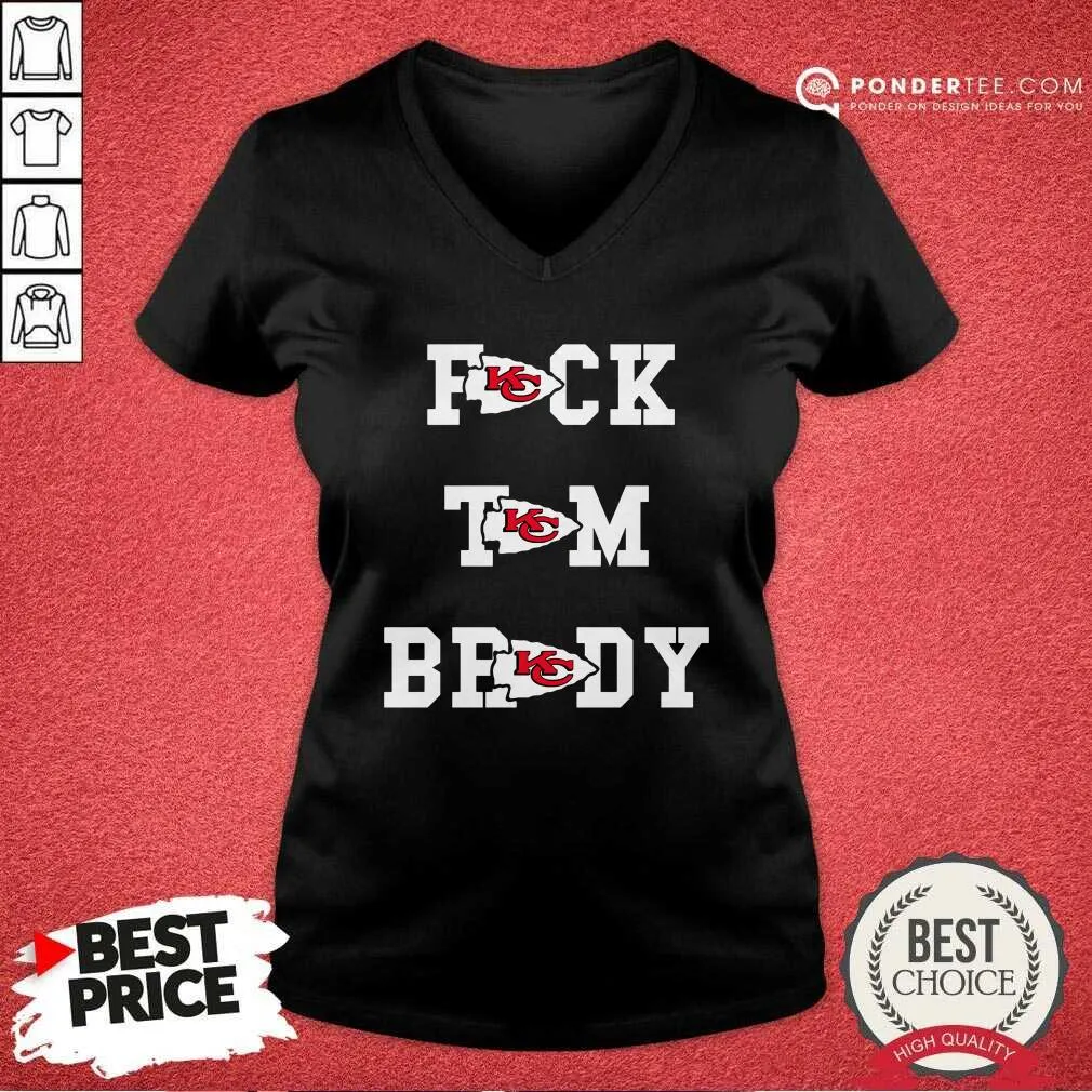 Funny Kansas City Chiefs Fuck Tom Brady Shirt - Image 4